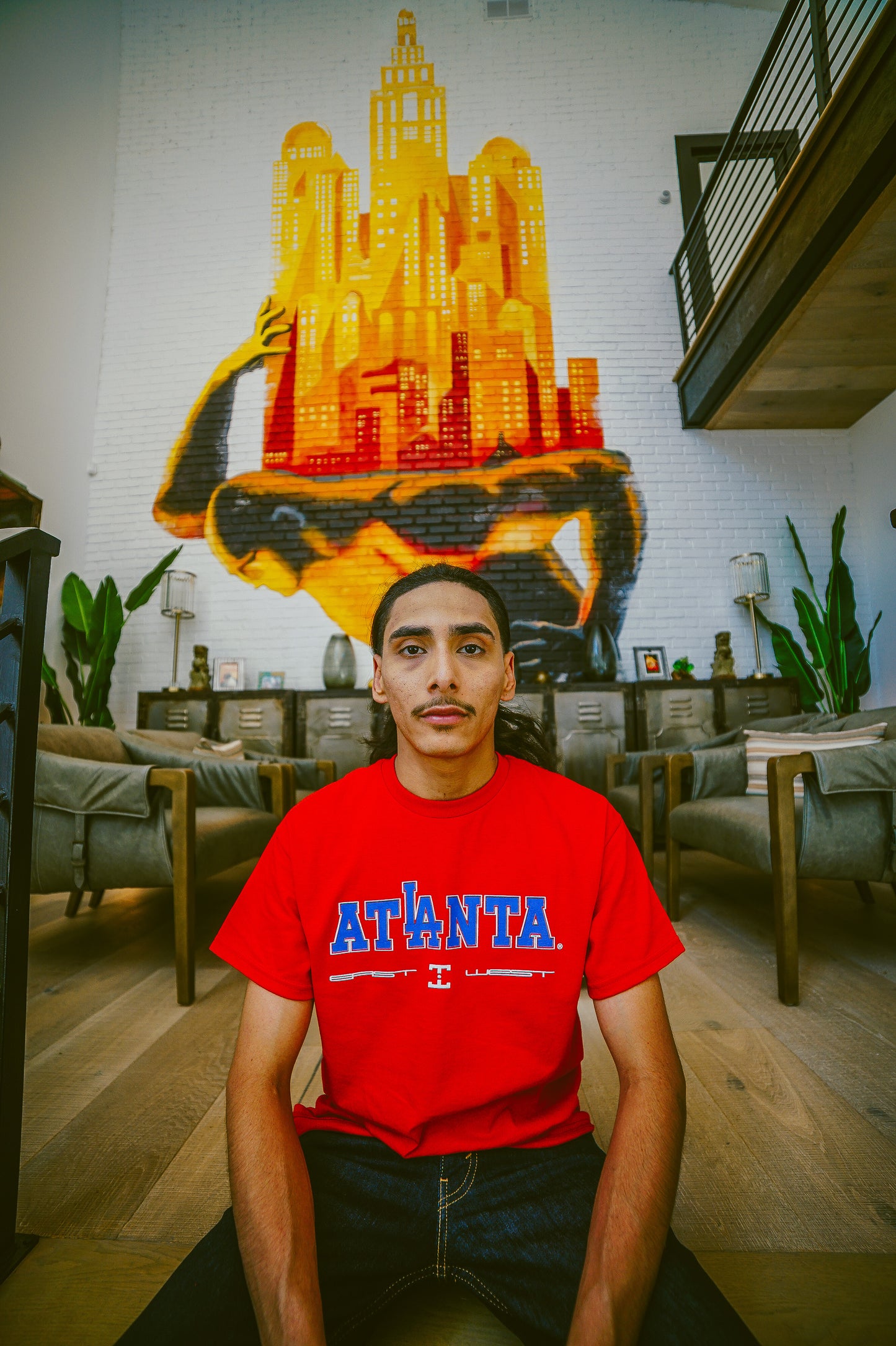 East X West. AT'LA'NTA Tee